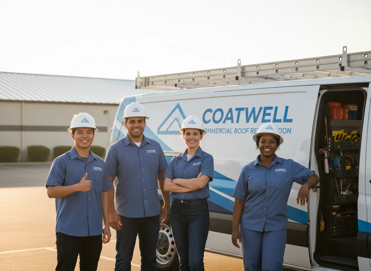 Commercial roof coating company in Denton, MD